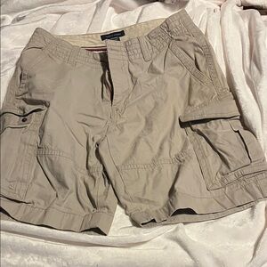 Tommy Hilfiger Beige Cargo Shorts